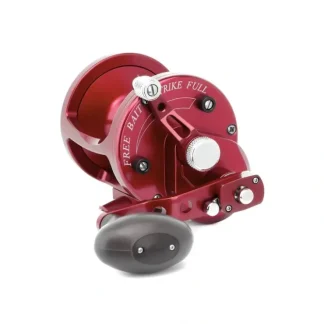 AVET JX 6/3 Lever Drag MC Conventional 2 Speed Reel RED - Your Premium Fishing Gear Store Rods Lines Baits Accessories^ Fashion