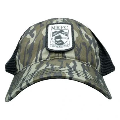 Badge Logo 111 P Mossy Oak Bottomland/Black Trucker - Your Premium Fishing Gear Store Rods Lines Baits Accessories^ Cheap