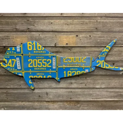 Bahamas Mahi Mahi License Plate Art - Your Premium Fishing Gear Store Rods Lines Baits Accessories^ Online