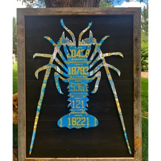 Bahamas Spiny Lobster License Plate Art - Your Premium Fishing Gear Store Rods Lines Baits Accessories^ Online