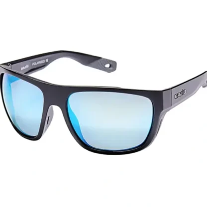 Bajio Las Rocas (Roca) Black Matte Frame/Blue Mirror Poly Lens Sunglasses - Your Premium Fishing Gear Store Rods Lines Baits Accessories^ Cheap