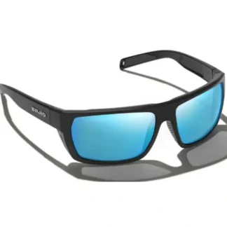 Bajio Palometa Black Matte Frame/Blue Mirror Glass Lens Sunglasses - Your Premium Fishing Gear Store Rods Lines Baits Accessories^ Store