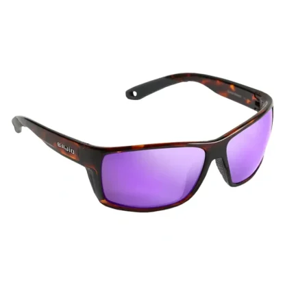 Bajio Sunglasses Bales Beach Brown Tortoise Gloss Violet Mirror Glass - Your Premium Fishing Gear Store Rods Lines Baits Accessories^ Outlet