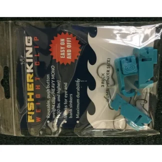 Balloon Fisher King 418 Weight Clip / Heavy Mono - 3 Pack (Large Weight) - Your Premium Fishing Gear Store Rods Lines Baits Accessories^ Outlet