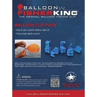Balloon Fisher King Balloon Clip Pack - Your Premium Fishing Gear Store Rods Lines Baits Accessories^ Best Sale