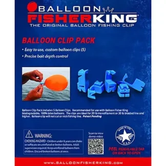 Balloon Fisher King Balloon Clip Pack Heavy Mono - Your Premium Fishing Gear Store Rods Lines Baits Accessories^ Hot