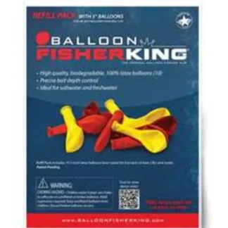 Balloon Fisher King Balloon Refill Pack - Your Premium Fishing Gear Store Rods Lines Baits Accessories^ Hot