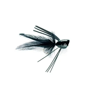 Bass Popper Black - Your Premium Fishing Gear Store Rods Lines Baits Accessories^ Flash Sale
