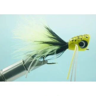 Bass Popper Chartreuse Splatter - Your Premium Fishing Gear Store Rods Lines Baits Accessories^ Fashion