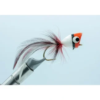 Bass Popper Red/White #6 - Your Premium Fishing Gear Store Rods Lines Baits Accessories^ Sale