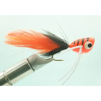 Bass Popper W/Legs Black/Orange #10 - Your Premium Fishing Gear Store Rods Lines Baits Accessories^ Shop
