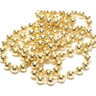 Bead Chain Eyes - Gold - Your Premium Fishing Gear Store Rods Lines Baits Accessories^ Sale