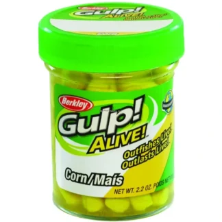 Berkley Gulp Alive Corn Yellow 2.2oz, 1/4" - Your Premium Fishing Gear Store Rods Lines Baits Accessories^ Outlet