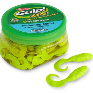 Berkley Gulp Alive Saltwater Swimming Mullet (3"-6", Pint, Asst. Colors) - Your Premium Fishing Gear Store Rods Lines Baits Accessories^ Shop
