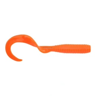 Berkley Gulp Grub, New Shape for Jigs & Trailers, 4", Salmon Red - Your Premium Fishing Gear Store Rods Lines Baits Accessories^ Sale