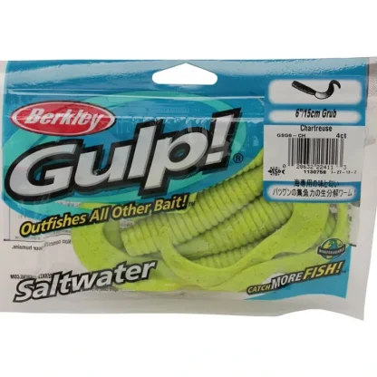 Berkley Gulp Saltwater Grub - Your Premium Fishing Gear Store Rods Lines Baits Accessories^ Sale