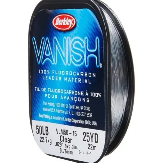 Berkley Vanish Fluorocarbon Leader Materials - Your Premium Fishing Gear Store Rods Lines Baits Accessories^ Best Sale