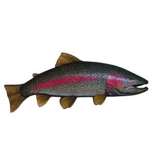 Bern Sundell Original Hand Painted 4' Wooden Trout Madison River Rainbow Trout - Your Premium Fishing Gear Store Rods Lines Baits Accessories^ Fashion
