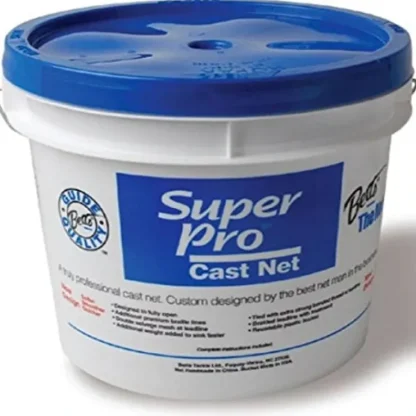 Betts 26-8 Super Pro Mono Cast Net 8' 3/16" Mesh 1.7Lb Lead - Your Premium Fishing Gear Store Rods Lines Baits Accessories^ Sale