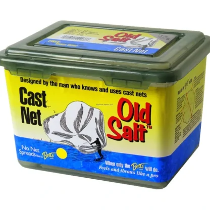 Betts Old Salt Mono Cast Net 8' 3/8" Mesh 1Lb Lead per Ft, Boxed - Your Premium Fishing Gear Store Rods Lines Baits Accessories^ Cheap