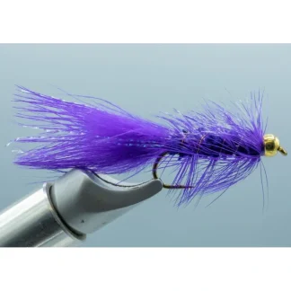 BH Woolly Bugger Purple #8 - Your Premium Fishing Gear Store Rods Lines Baits Accessories^ Clearance