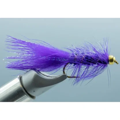 BH Woolly Bugger Purple #8 - Your Premium Fishing Gear Store Rods Lines Baits Accessories^ Clearance