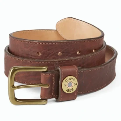 Bison Leather Shotshell Belt - Your Premium Fishing Gear Store Rods Lines Baits Accessories^ Flash Sale