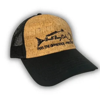 Bull Bay Rods Classic Cork Trucker Hat Bull Bay Logo - Your Premium Fishing Gear Store Rods Lines Baits Accessories^ Clearance