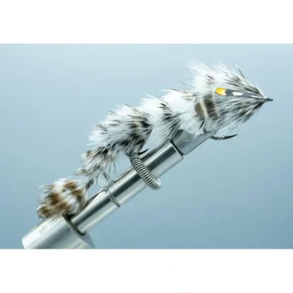 Chocklett's Feather Changer (LARGE double hook) Salt & Pepper - Your Premium Fishing Gear Store Rods Lines Baits Accessories^ Online