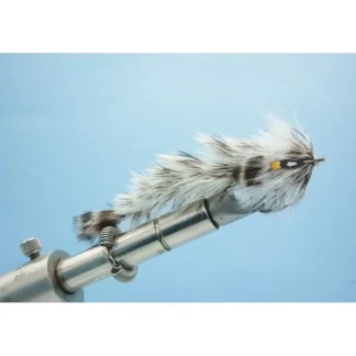 Chocklett's Feather Changer (SMALL single hook) Salt & Pepper - Your Premium Fishing Gear Store Rods Lines Baits Accessories^ Fashion