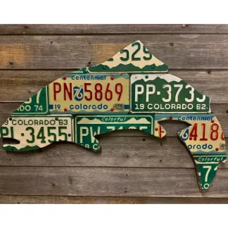 Colorado Vintage Trout License Plate Art - Your Premium Fishing Gear Store Rods Lines Baits Accessories^ Discount