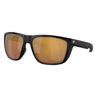 Costa Ferg Sunglasses Matte Black Gold Mirror 580G - Your Premium Fishing Gear Store Rods Lines Baits Accessories^ New