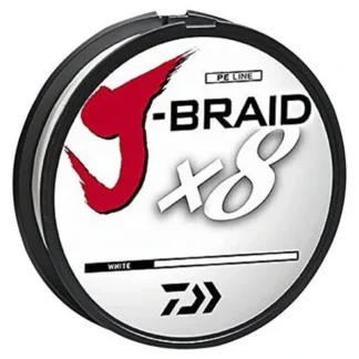 Daiwa J-Braid x8 8 Strand Braided Line, 65lb, 300m/330yd, White - Your Premium Fishing Gear Store Rods Lines Baits Accessories^ Best Sale