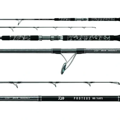 Daiwa Proteus WN Camo Spinning Rods - Your Premium Fishing Gear Store Rods Lines Baits Accessories^ New