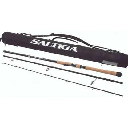 Daiwa SATRIN703MFS Saltiga Inshore Travel Spinning Rod, 7'M, Sections - Your Premium Fishing Gear Store Rods Lines Baits Accessories^ Clearance