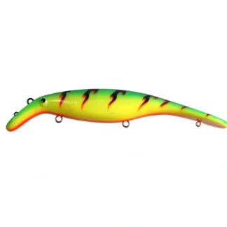 Drifter Jointed Believer Musky Trolling Plug, 8", 2 oz, Fire Tiger - Your Premium Fishing Gear Store Rods Lines Baits Accessories^ Online
