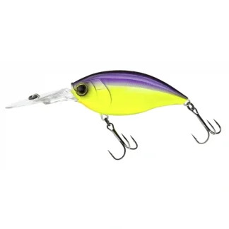 Duel Hardcore Crank 3+ 2 3/4" Purple Back Chartreuse - Your Premium Fishing Gear Store Rods Lines Baits Accessories^ New