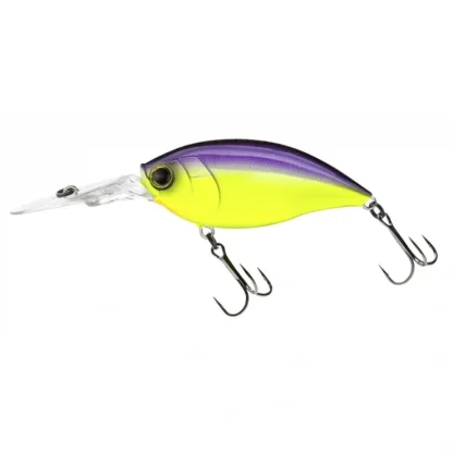 Duel Hardcore Crank 3+ 2 3/4" Purple Back Chartreuse - Your Premium Fishing Gear Store Rods Lines Baits Accessories^ New