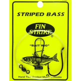 Fin Strike Striped Bass Rigs Beak Octopus, Blk, Bait Rig w/Swivel & Sinker Slide - Your Premium Fishing Gear Store Rods Lines Baits Accessories^ Sale