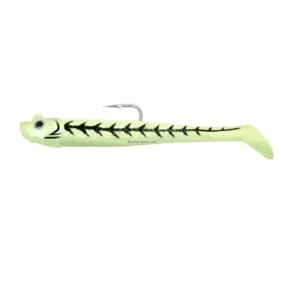 FishLab Mad Sandeel 8" 5 1/4 oz Green Glow - Your Premium Fishing Gear Store Rods Lines Baits Accessories^ Sale
