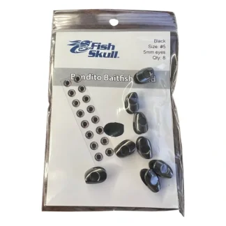 FlyMen Fish-Skull Bandito Baitfish Head Black - Your Premium Fishing Gear Store Rods Lines Baits Accessories^ Hot