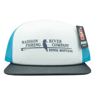 Foam Logo 113 Trucker White/Neon Blue/Black - Your Premium Fishing Gear Store Rods Lines Baits Accessories^ Best Sale