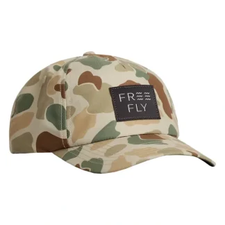 Free Fly Camo 5-Panel Hat Vintage Camo - Your Premium Fishing Gear Store Rods Lines Baits Accessories^ Outlet