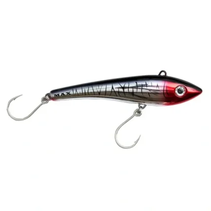 Halco Bibless Minnow Inline Single Hooks, 8 2/3", 6 1/3Oz, Chrome Tiger - Your Premium Fishing Gear Store Rods Lines Baits Accessories^ Clearance