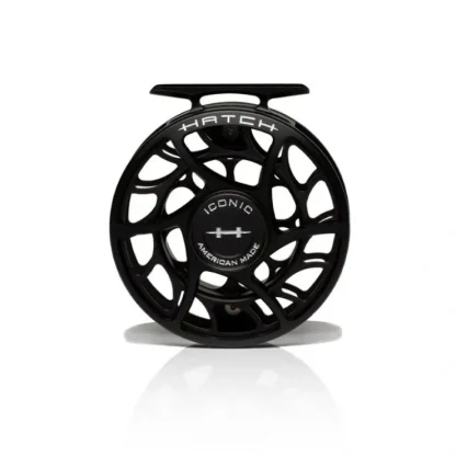 Hatch Iconic 5 Plus Fly Reel Black - Your Premium Fishing Gear Store Rods Lines Baits Accessories^ Flash Sale