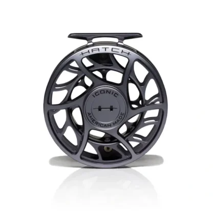 Hatch Iconic 7 Plus Fly Reel Grey - Your Premium Fishing Gear Store Rods Lines Baits Accessories^ Sale