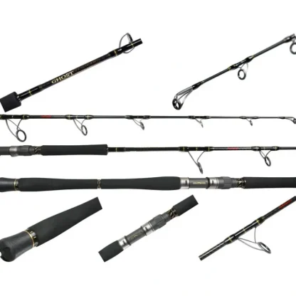 Jigging World JW-GHJ-450 Ghost Hunter 5'3" Spinning Jigging Rod - Your Premium Fishing Gear Store Rods Lines Baits Accessories^ Best