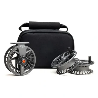 Lamson Liquid S-Series 3-Pack Reel Smoke - Your Premium Fishing Gear Store Rods Lines Baits Accessories* Fishing Line