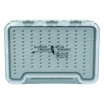 Logo Waterproof Clear Thin Fly Box Tear Drop Foam - Your Premium Fishing Gear Store Rods Lines Baits Accessories* Fly Fishing