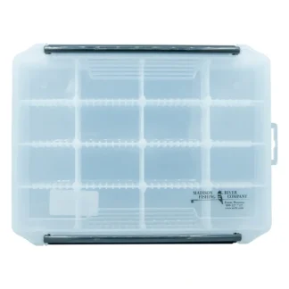 Logo XL 16 Compartment Adjustable Fly Box - Your Premium Fishing Gear Store Rods Lines Baits Accessories* Fly Fishing